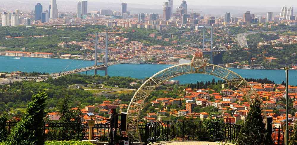Camlica Hill, Istanbul
تپه کاملیکا در سمت آسیایی استانبول
