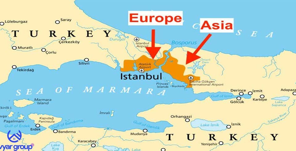تفاوت قسمت آسیایی و اروپایی استانبول