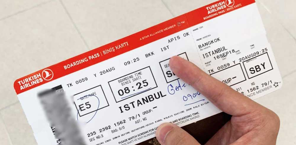 بلیط سفر به استانبول